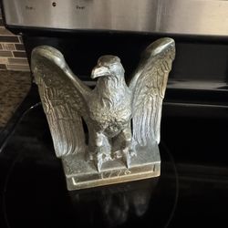 Brass 1776 Eagle Bookend