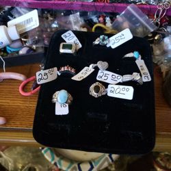 Sterling Silver Rings 20 Or25.00