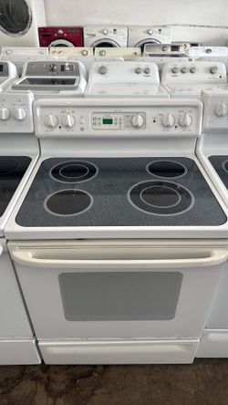 GE glass top stove