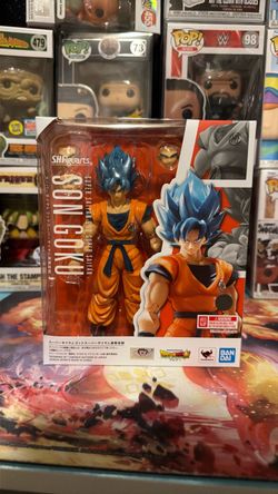 S.H.Figuarts Super saiyan god super saiyan son goku