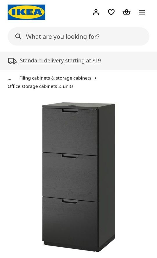 IKEA Galant File Cabinet 