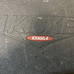 Kicker KX600.4 Amp   Old School 4 Channel Car Amp