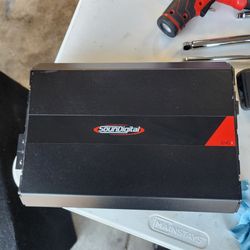 Car Audio Amp Sound Digital Evo 8k 1Ohm 1 Channel Power Amp