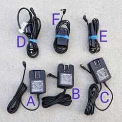 Assorted power supply cord wall outlet car cigarette lighter socket port cable charger plug adapter