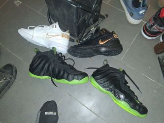 Two pairs new kicks frist one new labron  sec ones zooms
