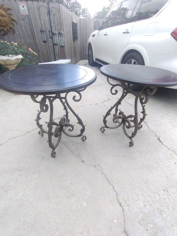 Two Side And One Wall Table