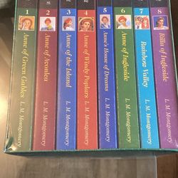 NEW-Ann Of Green Gables Books 1-8 Set