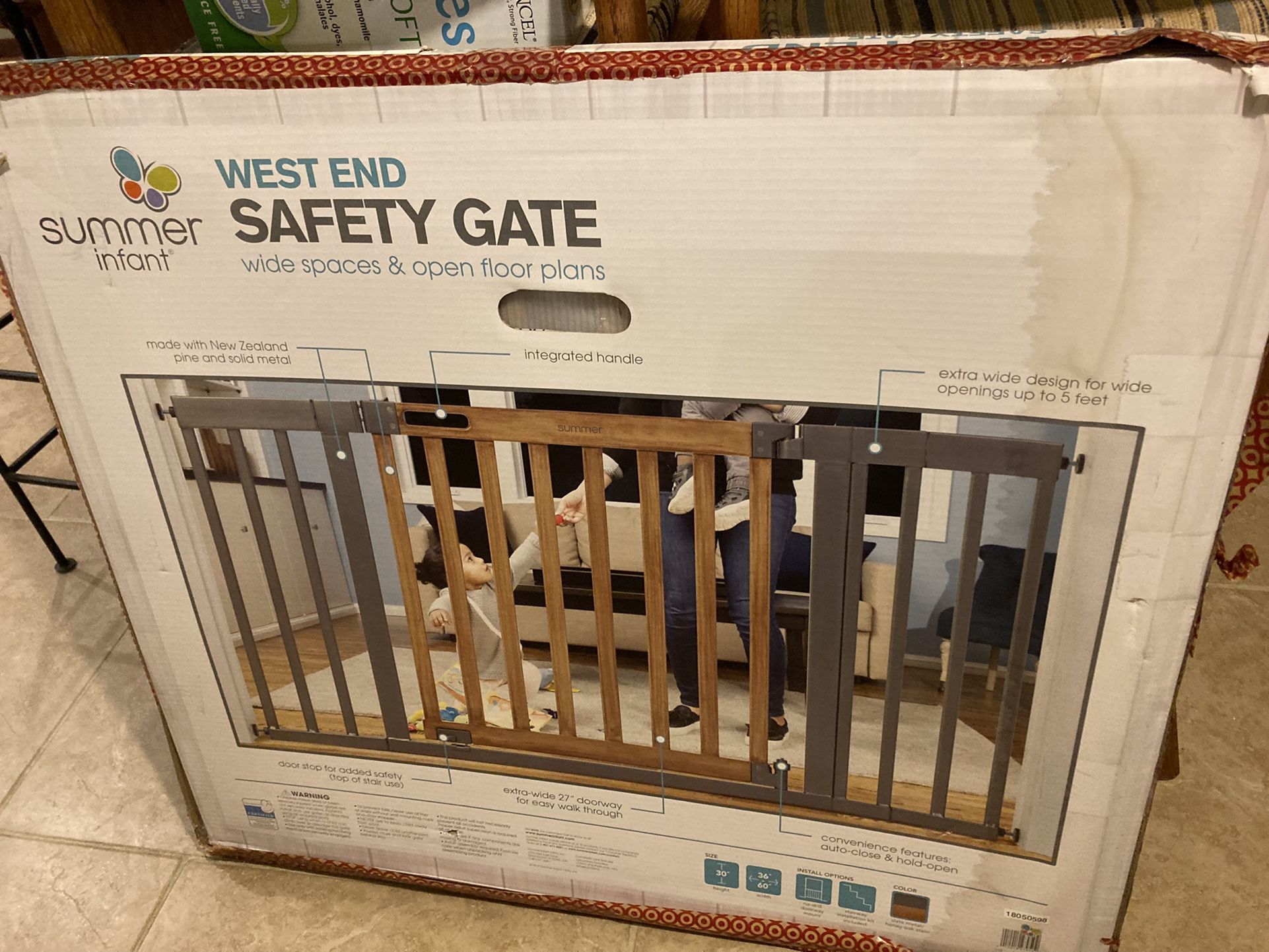 Dog Gate Summer Infant West End Safety Gate Nani Modern Wood Dog