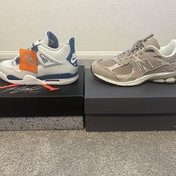 Jordan 4 "Military Blue" And New Balance 2002r Protection Pack "Driftwood"