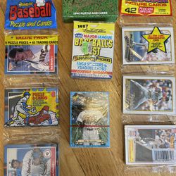 Brand New Baseball Cards From 80s And 90s 