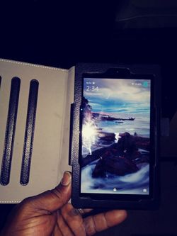 Tablet and case