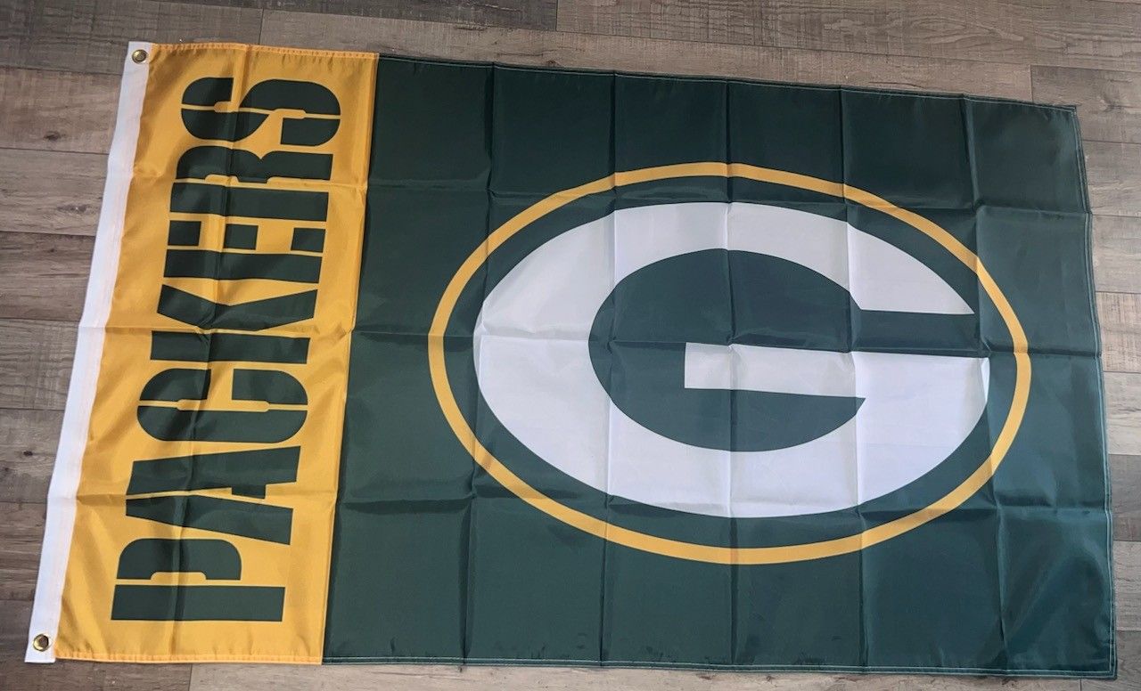 New! Packers Flag