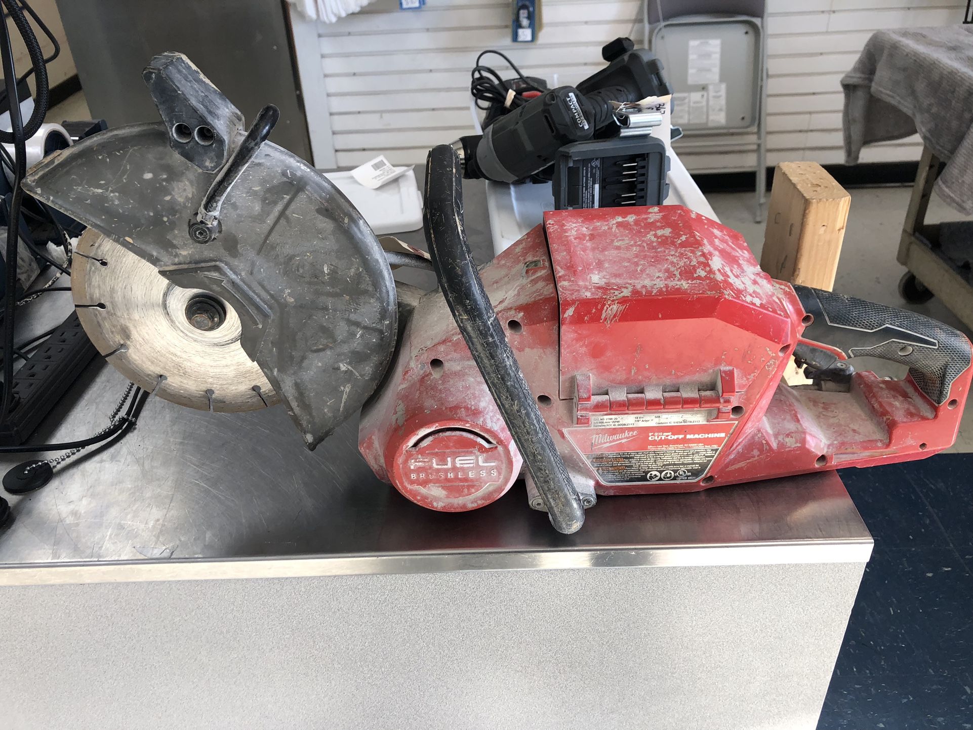 Milwaukee Concrete Saw