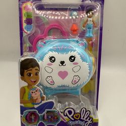 Polly Pocket pet Connects Cutie Bear Picnic Tiny Take Out Reveal