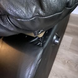 2 Sitter Leather Couch Used