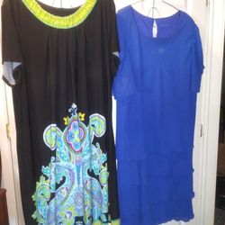 Dresses Size 2X  $5.00 Each