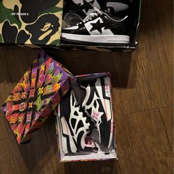 Lv shoes/ bapes