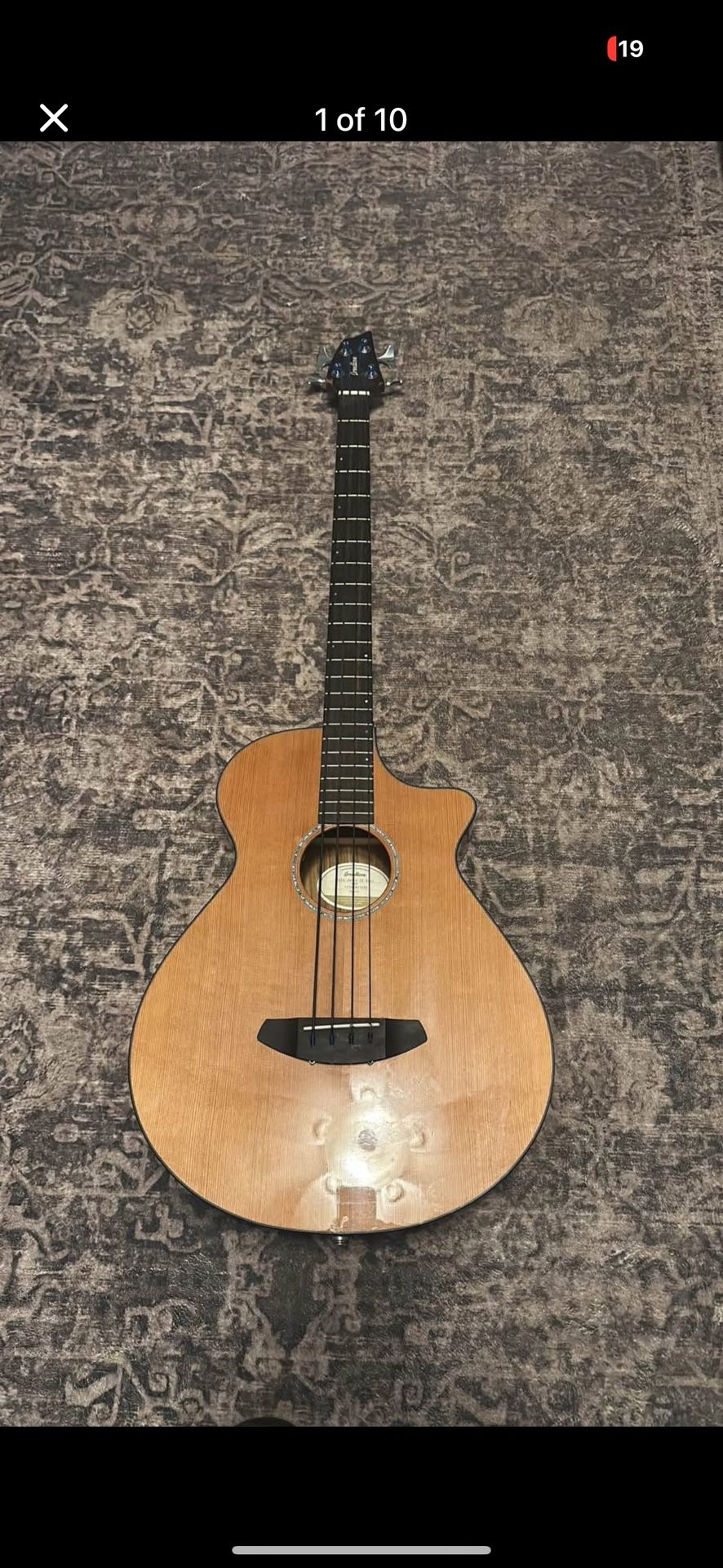 For Trade: Breedlove Solo Jumbo CE Acoustic-Electric Bass