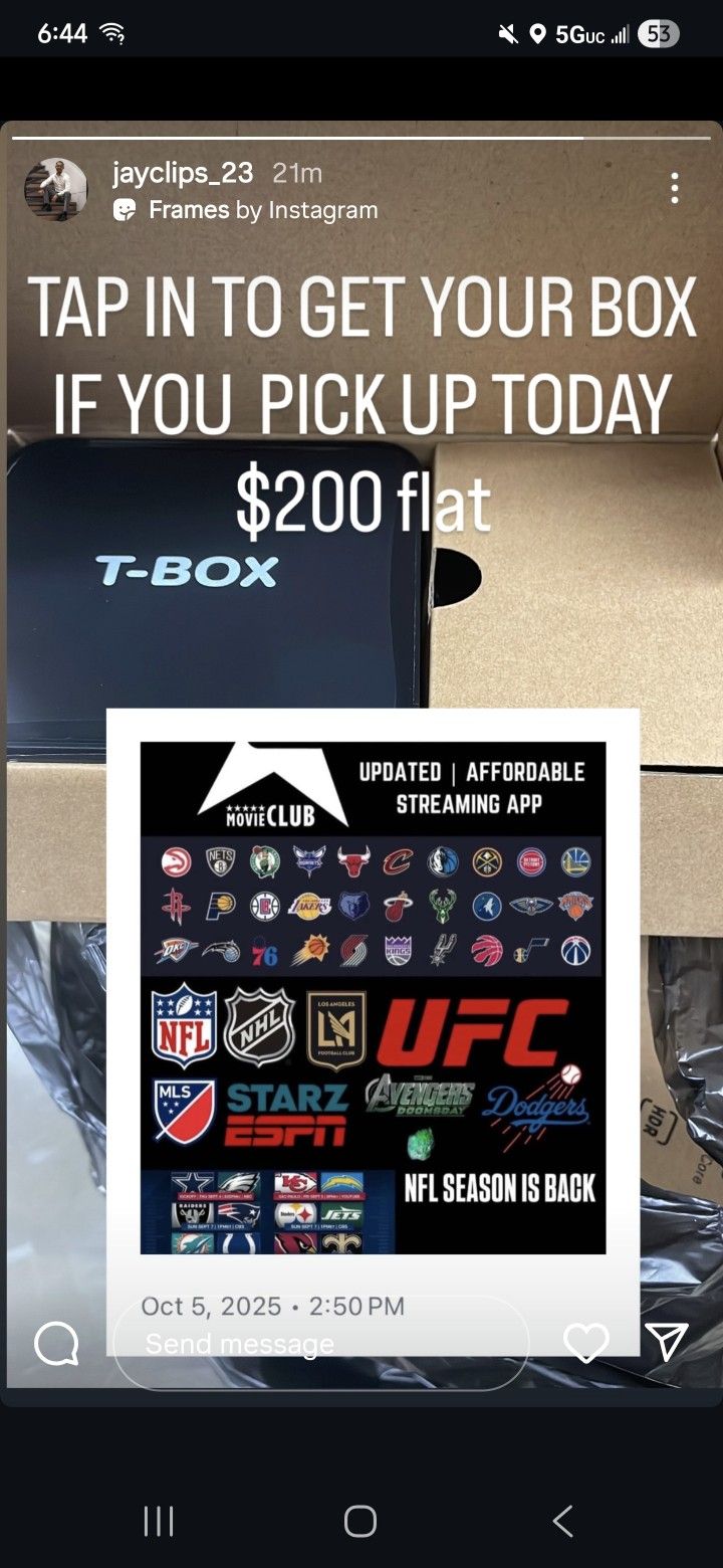 Cable TV BOX ALL CHANNELS PPVS AND MORE