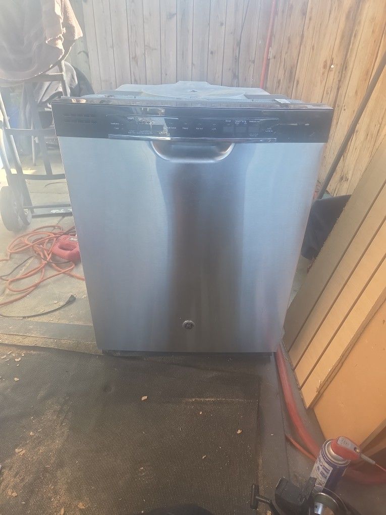 GE GENERAL ELECTRIC DISHWASHER STAINLESS STEEL 