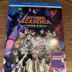 My Hero Academia Hero’s Rising DVD  (NEVER OPENED)