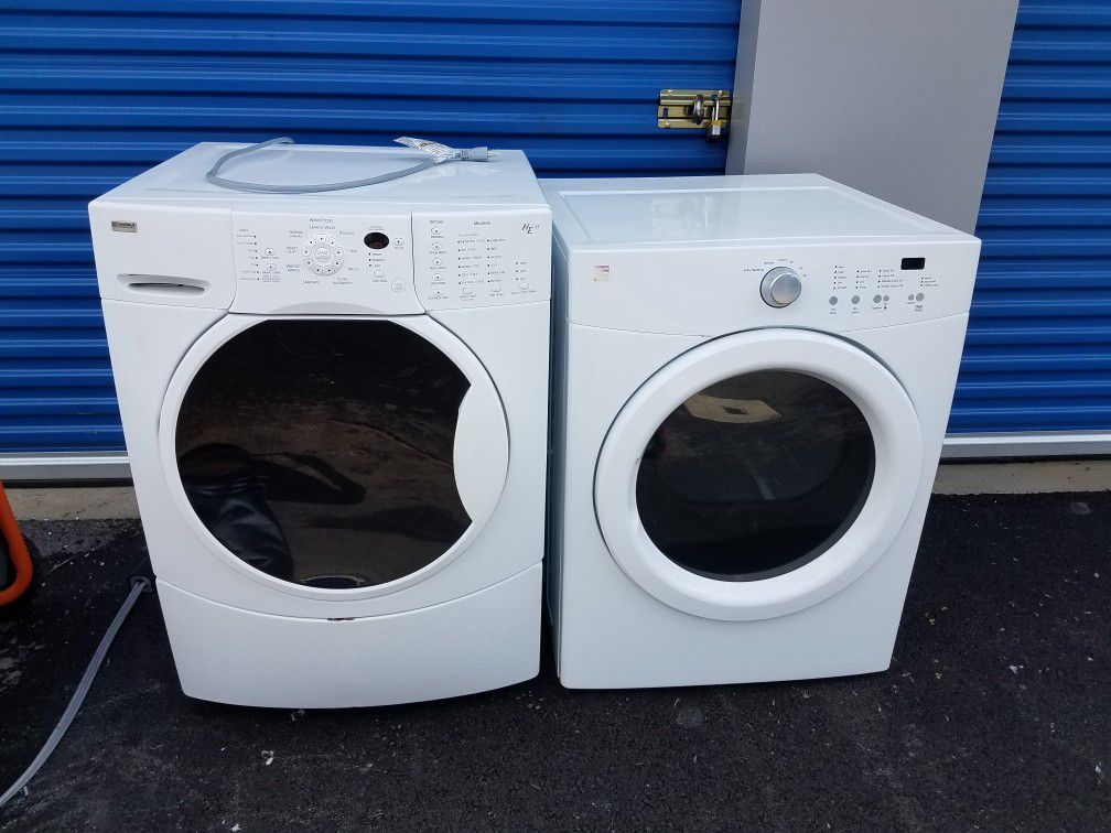 Washer and drye kenmore