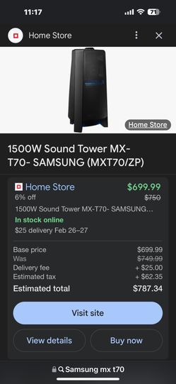 Sound Tower Mx T70 1500 Watt Karaoke Machine Bluetooth Speaker