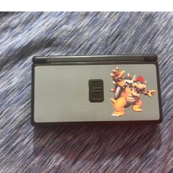 Nintendo Handheld Console Black Gray Bowser Design