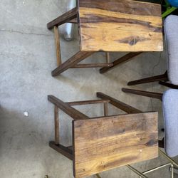 Wooden Bar Stools