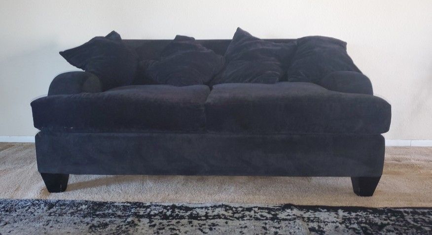 Black Love Seats Sofa