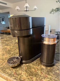 Nespresso Vertuo Coffee & Espresso Machine + Aeroccino Milk Frother