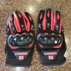 Brand new motorcycle racing gloves size XL but fits like a Large dirt bike BMX ATV