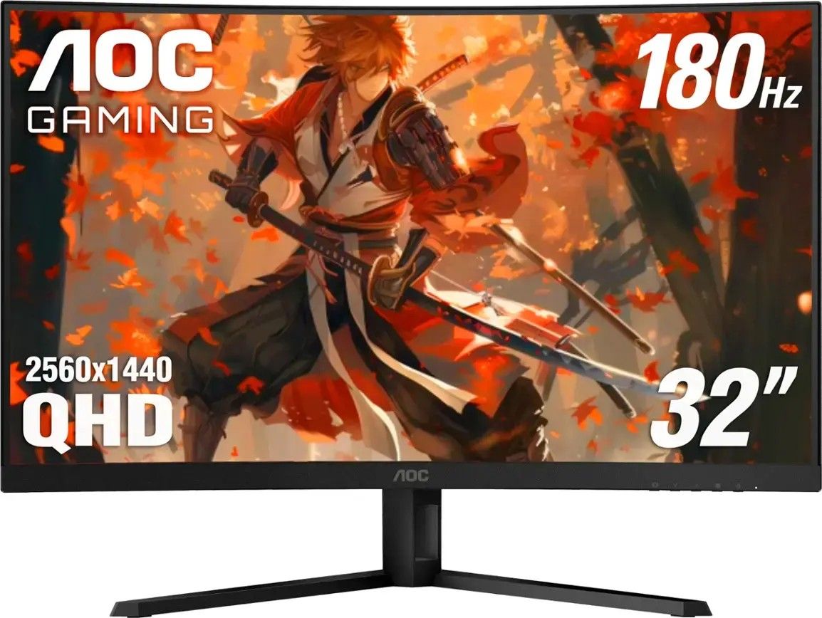 AOC - CQ32G4VE 31.5" VA Curved Gaming Monitor