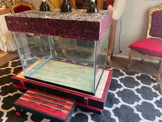 Large Reptile Enclosure w/ Hood and Platform