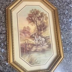 Vintage Horse Wall Art (burwood)