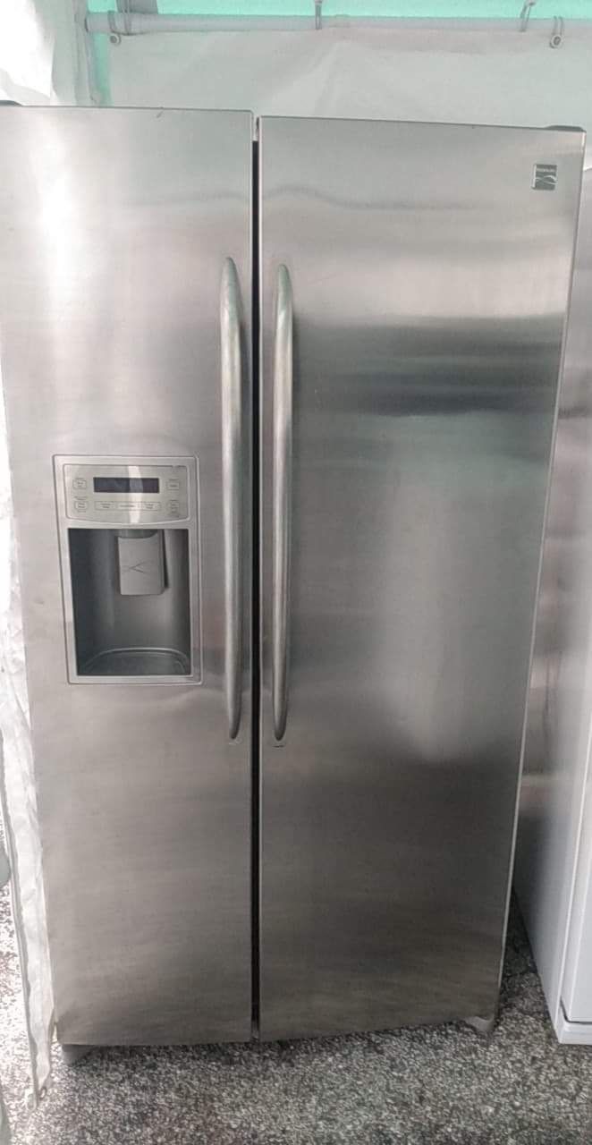 Kenmore Stainless Steel Refrigerator For $790 36” By 70