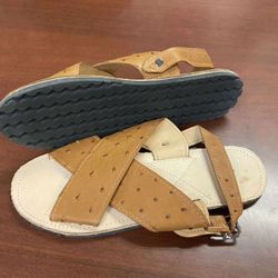 Huarache De Piel Exotica Original 