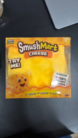 SmushMart Cheese Squishy Toy