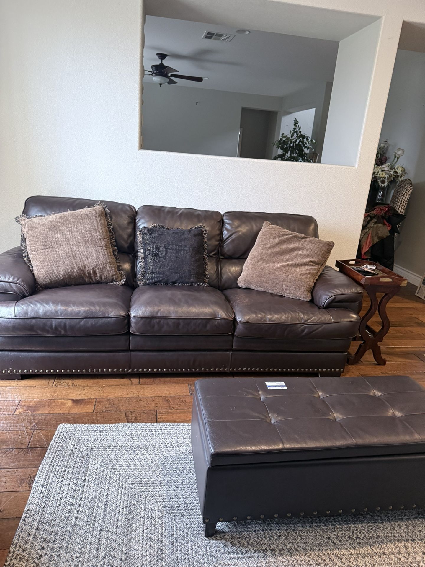 Leather Sofa And Loveseat