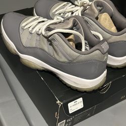 Men’s Jordan Retro 11 Gray Low-Top