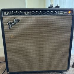 1967 Fender Super Reverb Blackface 4x10 – Vintage Tube Amp w/ Original Speakers 