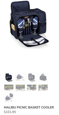 Picnic Basket with cooler