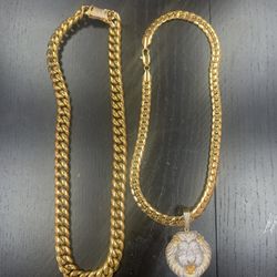 Gold Chains.