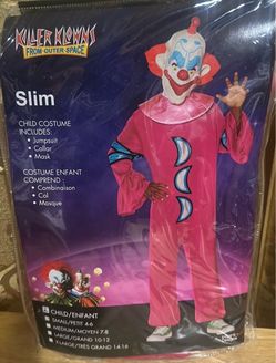 SLIM Kids Killer Clown Costume