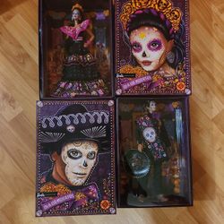 2021 Ken And Barbie Dia De Muertos Doll