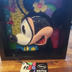 Disney Minnie Block Art Britto