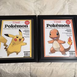Pokémon Time Magazine (framed)