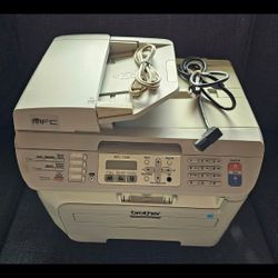 Brother All-in-one Fax,Copy,Laser Printer Model MFC-7340 w/USB Cable&Toner