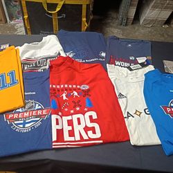 REEBOK & ADIDAS (XL) T SHIRTS