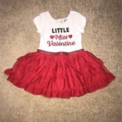 Valentine Dress Girls Size 2t